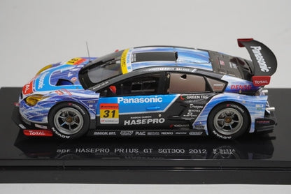 1:43 EBBRO 44749 Toyota apr HASEPRO Prius GT SGT300 2012 #31 model car