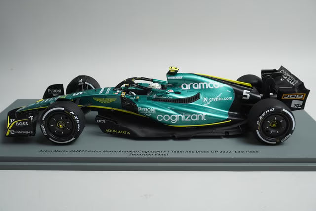 1:18 SPARK 18S775 Aston Martin AMR22 Abu Dhabi GP 2022 #5