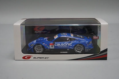 1:43 SPARK SGT021 Nissan CALSONIC IMPUL Z GT500 Super GT 2022 Series Champion #12