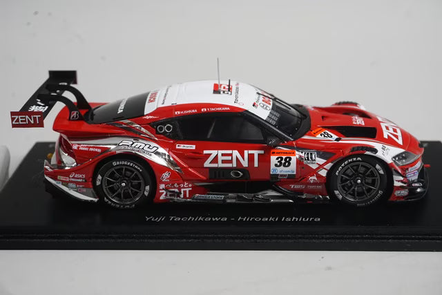 1:43 SPARK SGT062 Toyota ZENT CERUMO GR Supra GT500 Super GT 2023 #38