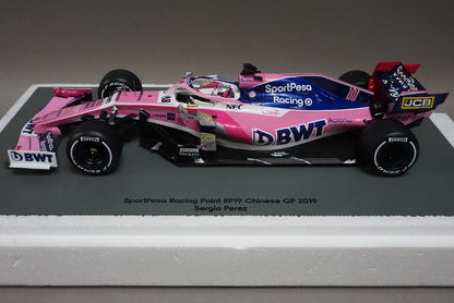 1:18 SPARK 18S461 SportPesa Racing Point BWT Mercedes RP19 Chinese GP 2019 #11