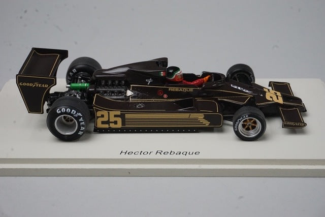 1:43 SPARK S1847 Team Lotus 78 6th German GP 1978 #25