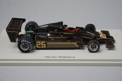 1:43 SPARK S1847 Team Lotus 78 6th German GP 1978 #25