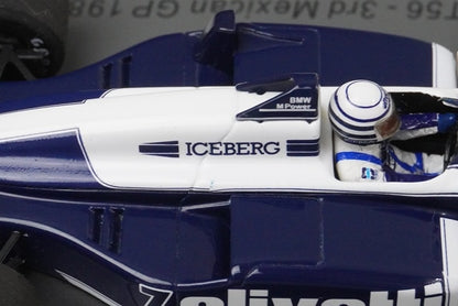 1:43 SPARK S7106 Brabham BT56 Mexico GP 1987 #7 Riccardo Patrese model car