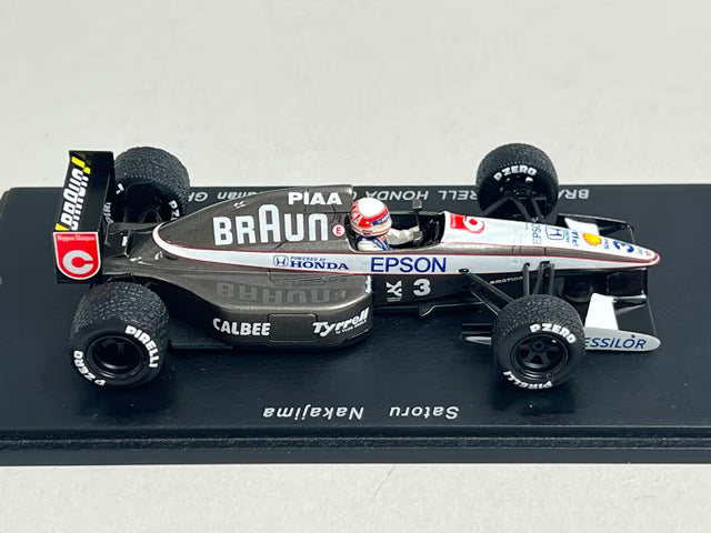 1:43 SPARK FS02 BRAUN Tyrrell Honda 020 Australian GP 1991 #3 25th Anniversary Racing On