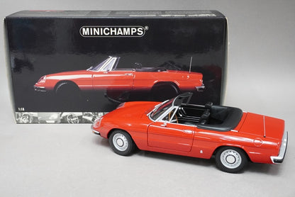 1:18 MINICHAMPS 180120930 Alfa Romeo 2000 Spider 1970 Red