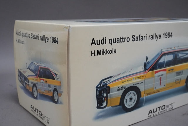 1:18 AUTOart 88401 Audi Quattro Safari Rally 1984 #1