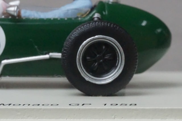 1:43 SPARK S1833 Team Lotus 12 Monaco GP 1958 #26 G. Hill model car