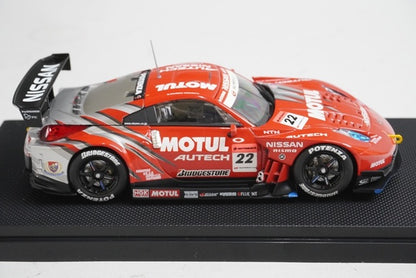 1:43 EBBRO 43795 Nissan MOTUL AUTECH Z Super GT 2006 #22 model car