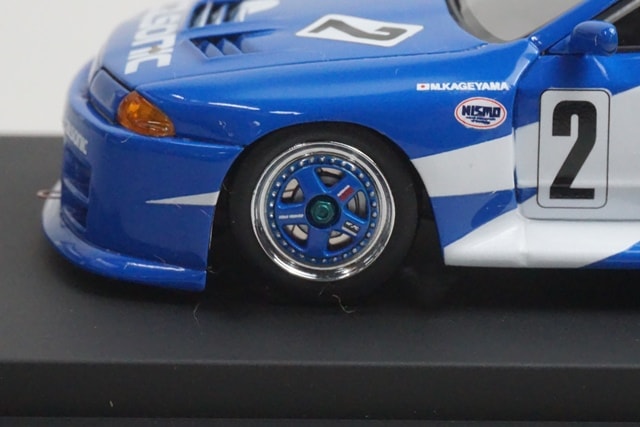 1:43 HPI 8417 Nissan CALSONIC Skyline GT-R Mar Fuji 1993 #2 model car