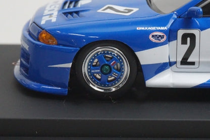 1:43 HPI 8417 Nissan CALSONIC Skyline GT-R Mar Fuji 1993 #2 model car