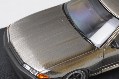 1:43 HPI 8219 Nissan Skyline GT-R R32 Black Metal Polish Model