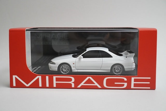 1:43 HPI 8384 MIRAGE Nissan Skyline GT-R V-spec N1 (R33) White model car