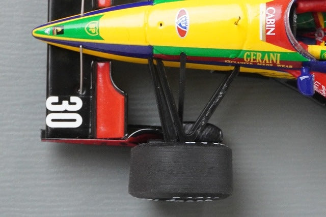 1:43 SPARK S6967 Venturi Larousse Lamborghini LC92 South African GP 1992 #30 model car