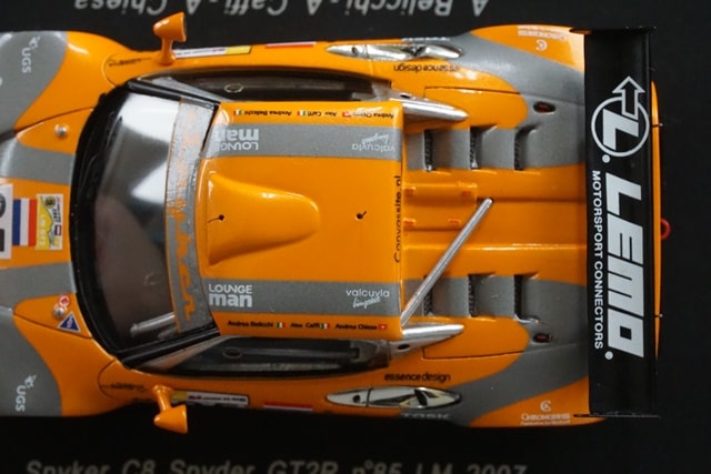 1:43 SPARK S0317 Spyker C8 Spyder GT2R LM 2007 #85 model car