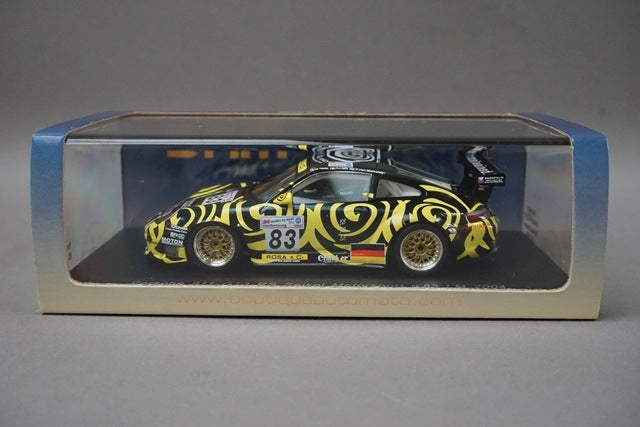1:43 SPARK BAM002 BAM Porsche 911 GT3 RS Seikel Motorsport Le Mans 2004 #83