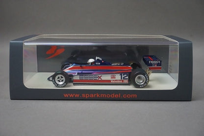 1:43 SPARK S4286 Lotus 81 Brazilian GP 2nd 1980 #12 E. De. Angelis