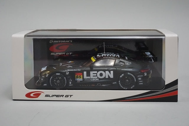 1:43 SPARK SGT086 LEON PYRAMID AMG - K2 R&D LEON RACING Naoya Gamo/Takuro Shinohara GT 300 Super GT 2023 #65