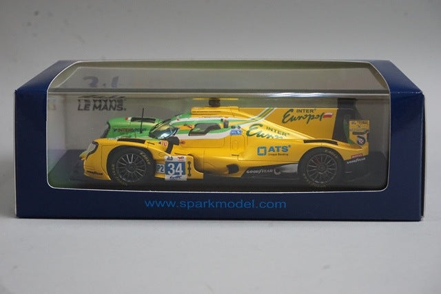 1:43 SPARK S8744 Oreca 07 Gibson Inter Europol Competition Le Mans Class winner 2023 #34