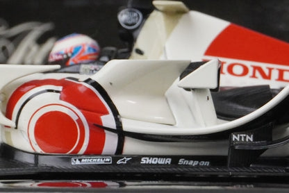 1:43 MINICHAMPS 400060012 Honda Racing F1 Team RA106 2006 #12 J. Button model car