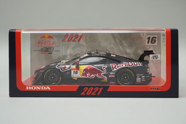 1:43 SPARK 90000-XYM-330G Honda Red Bull Motul Mugen NSX-GT 2021 #16 model car