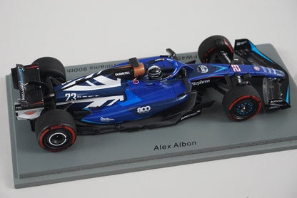 1:43 Spark S8588 Williams Racing FW45 British GP 8th Williams 800th GP 2023 #23 A. Albon