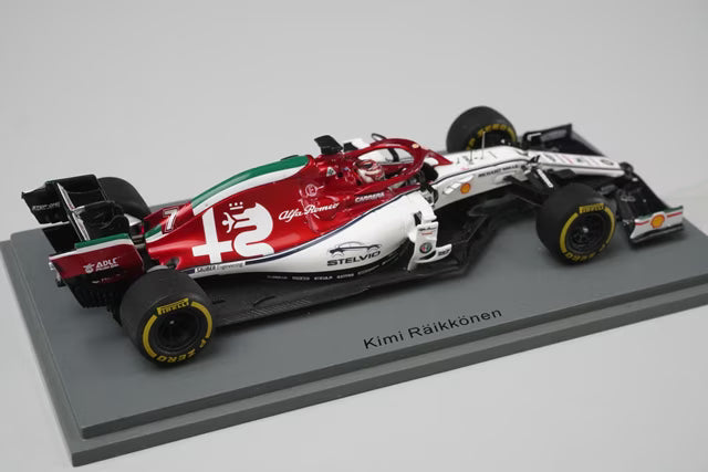 1:43 Spark S6097 Alfa Romeo Racing C38 #7 K. Raikkonen, Italian GP 2019