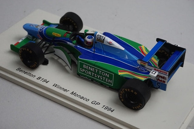 1:43 Spark S4481 Benetton B194 Monaco GP 1994 #5 M. Schumacher model car