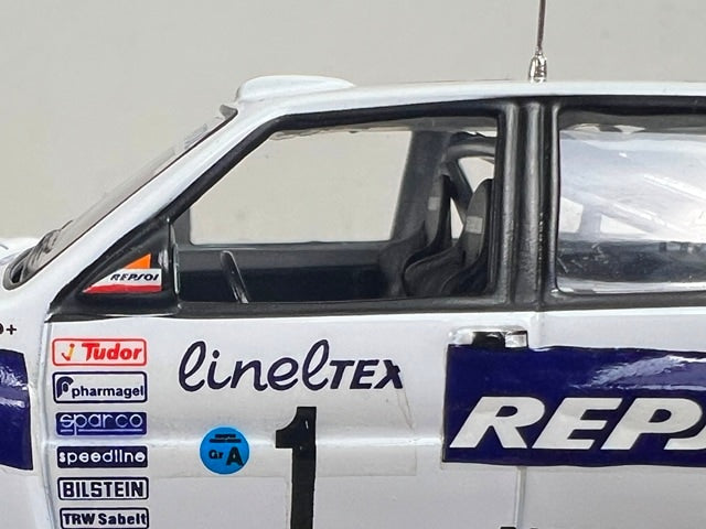 1:43 ixo RAC070 Lancia Delta Integrale 16V Monte Carlo Rally 1993 #1 C. Sainz L. Moya model car