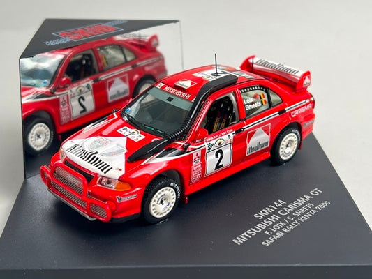1:43 VITESSE SKM144 Mitsubishi Carisma GT SAFARI Rally Kenya 2000 #2 F. Loic S. Smeets model car