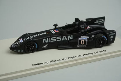 1:43 Spark S3741 Delta Wing Nissan Hycroft Racing Le Mans 2012 #0 M. Franchitti M. Krumm Satoshi Motoyama model car