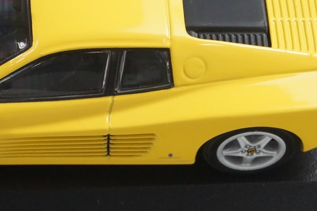 1:43 MINICHAMPS MIN072501 Ferrari 512TR Yellow model car