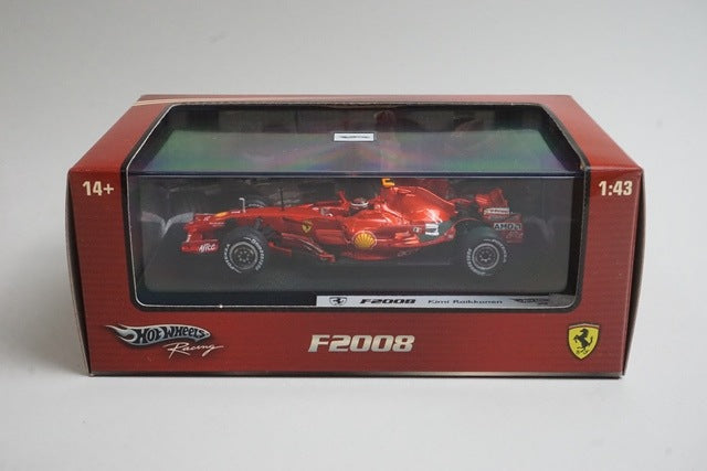 1:43 Hot Wheels L8779 Ferrari F2008 #1 model car