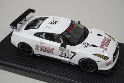 1:43 EBBRO 44417 Nissan NISMO GT-R Super Taikyu 2010 Fuji #23 model car