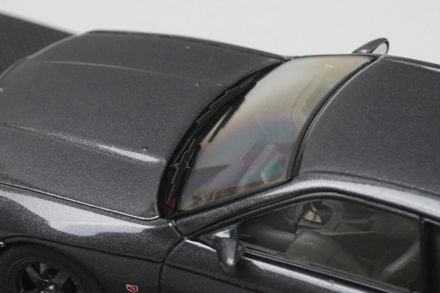 1:43 EBBRO 44131 Nissan Skyline GT-R Nismo R32 1990 Gun Gray model car