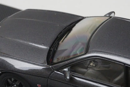 1:43 EBBRO 44131 Nissan Skyline GT-R Nismo R32 1990 Gun Gray model car