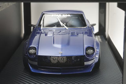 1:18 ignition model IG3116 Nissan Fairlady Z S30 Star Road Blue