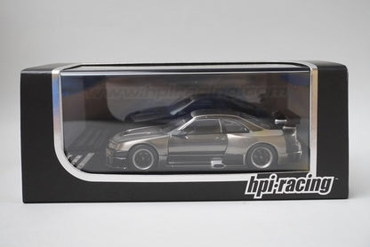1:43 HPI 8210 Nissan Nismo GT-R Le Mans Black Metal Polish Model