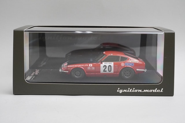 1:43 ignition model IG0708 Nissan Datsun 240Z Monte Carlo 1972 #20 model car