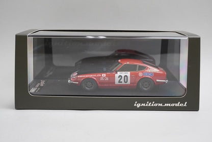 1:43 ignition model IG0708 Nissan Datsun 240Z Monte Carlo 1972 #20 model car