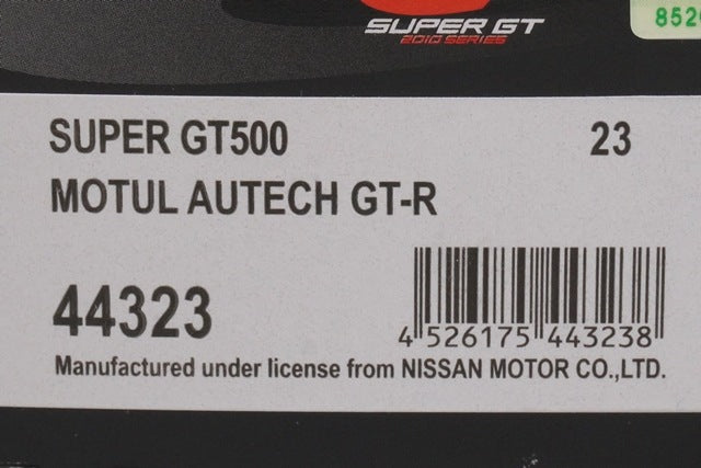 1:43 EBBRO 44323 Nissan Motul Autech GT-R Super GT500 2010 #23 model car
