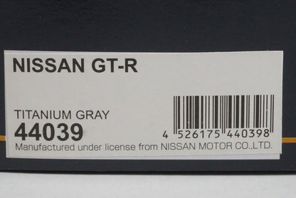 1:43 EBBRO 44039 Nissan GT-R 2007 Titanium Gray