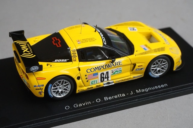 1:43 Spark S0174 Corvette C6R 4th LMGT1 Class Le Mans 2006 #64 model car