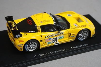 1:43 Spark S0174 Corvette C6R 4th LMGT1 Class Le Mans 2006 #64 model car