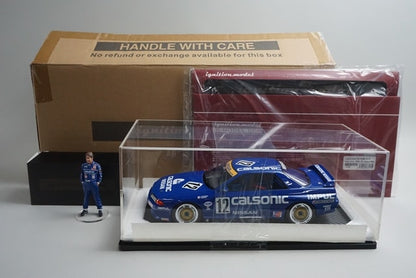 1:18 ignition model IG1727 Nissan Skyline R32 GT-R JTC Debut 1990 #12 model car