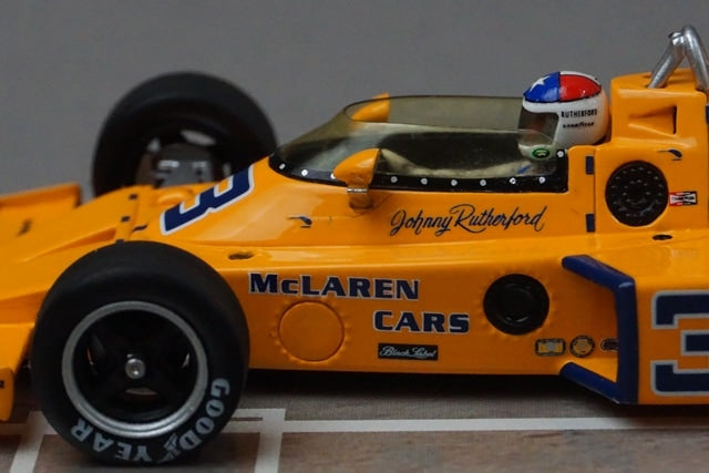 1:43 SPARK 43IN74 McLaren M16C Indy 500 Winner 1974 #3 J.Rutherford