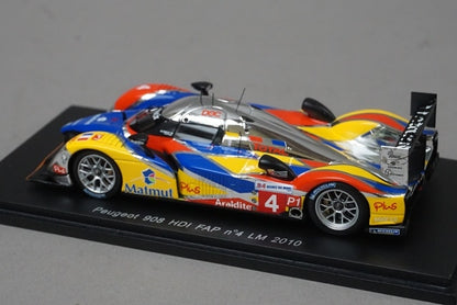 1:43 SPARK S1294 Peugeot 908 HDI FAP Le Mans 2010 #4 model car