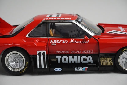 1:24 Tomytec 21295 Tomica Ebro Custom Nissan Skyline RS Super Silhouette #11 Hasemi Motorsports