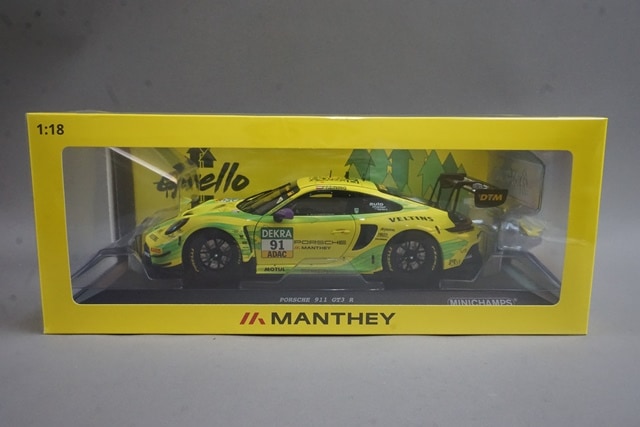 1:18 MINICHAMPS MG-M-911-DTM-#91-23-1801 Porsche 911 GT3R Manthey EMA DTM Hockenheimring 2023 #91 T. Preinink