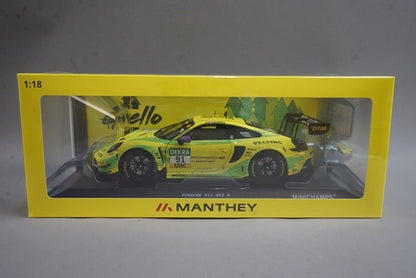 1:18 MINICHAMPS MG-M-911-DTM-#91-23-1801 Porsche 911 GT3R Manthey EMA DTM Hockenheimring 2023 #91 T. Preinink